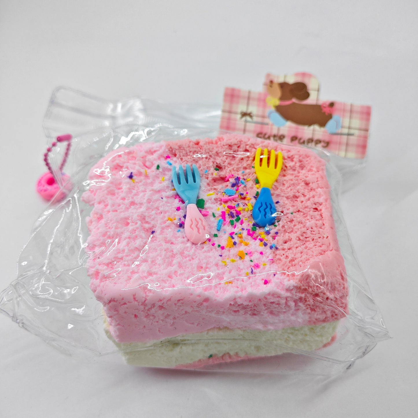 #F0003 big three-layer pink toast