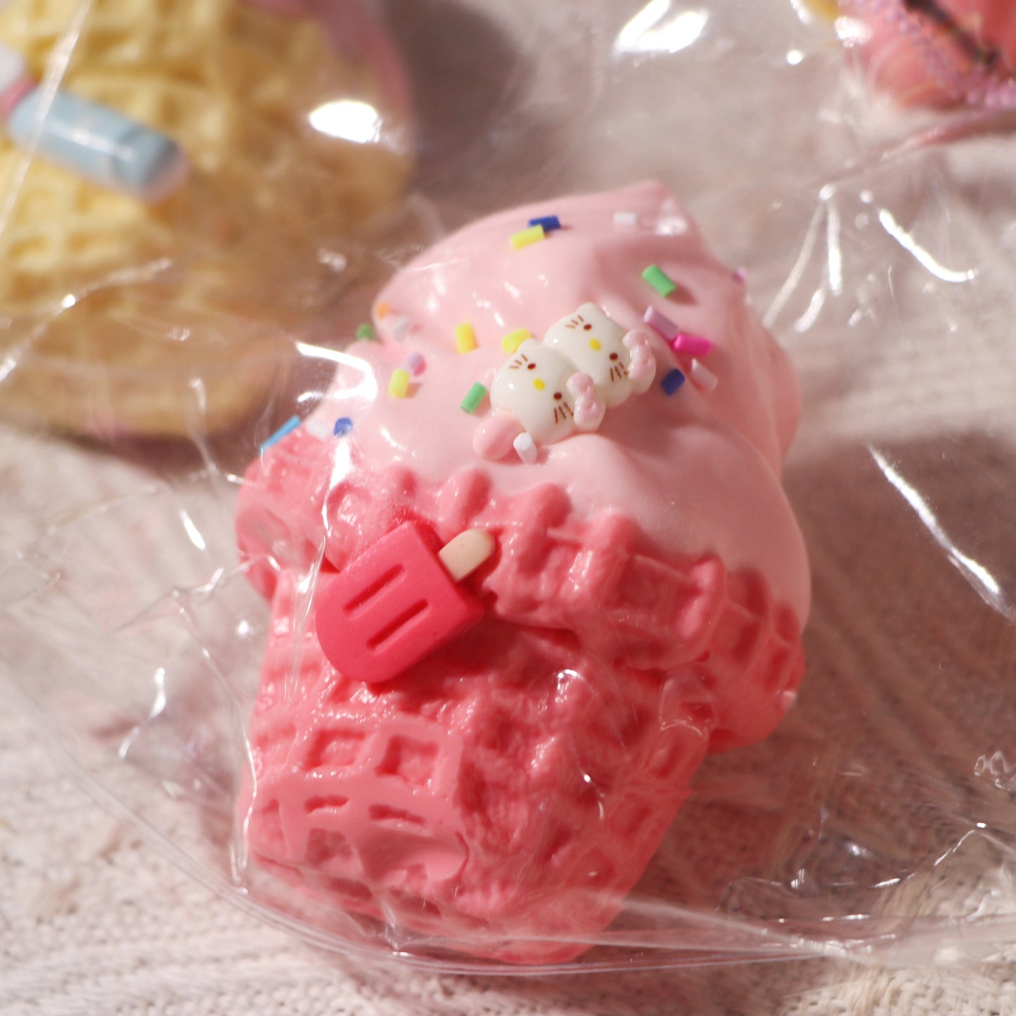 #F0041Cherry blossom ice cream