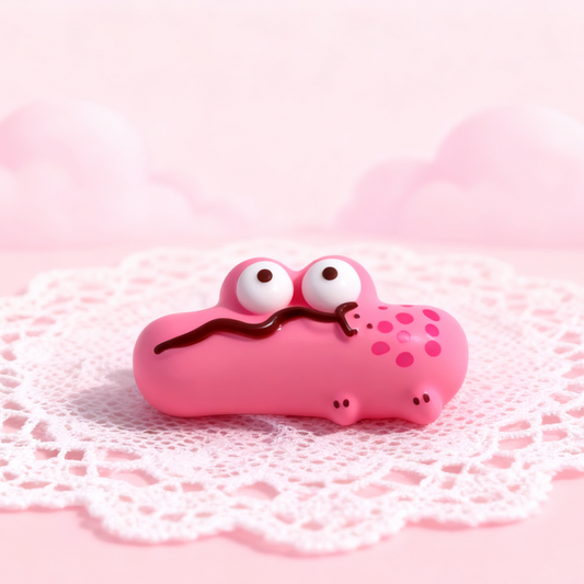 #W0072Rose red crocodile