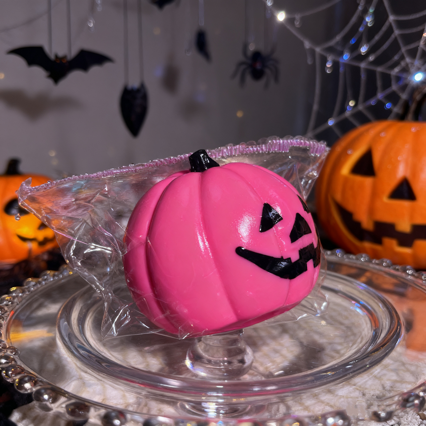 #W0074Fantasy Purple Pumpkin Head